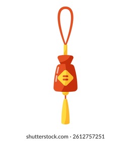 This Perfume sachet illustration is suitable for Dragon Boat Festival, Chinese Event, etc.