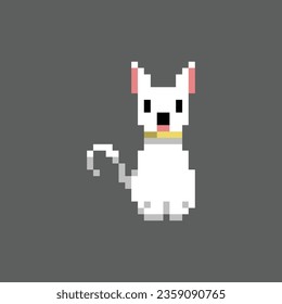 this is a pet in pixel art with colorful color,this item good for presentations,stickers, icons, t shirt design,game asset,logo and project.