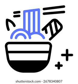 This Pho icon is suitable for Food, World Culinary, etc.