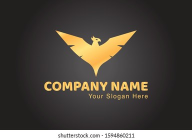 This is a phoenix logo, with a very attractive and elegant design. This logo can be used for companies, brochures, websites, mugs, stickers, and posters.