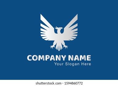 This is a phoenix logo, with a very attractive and elegant design. This logo can be used for companies, brochures, websites, mugs, stickers, and posters.