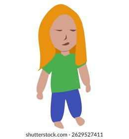 This is a picture of a baby crying