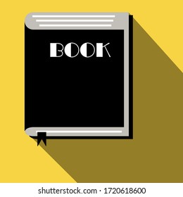 esta es una foto de un libro con largas sombras