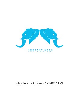 This is a picture of an elephant. This logo is good for use by tourism companies or wildlife organizations.