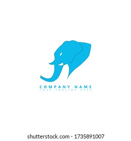 This is a picture of an elephant. This logo is good for use by tourism companies or wildlife organizations.