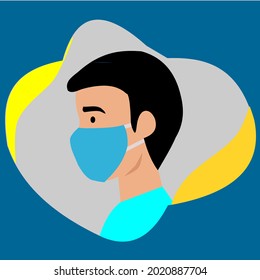 This picture represents the current condition of the world, let's take care of our health by establishing a health protocol.