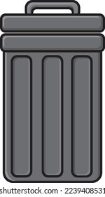 
This is a picture of a trash can, as an indicator of cleanliness.