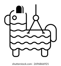 This Pinata icon is suitable for Mexico Country, etc.