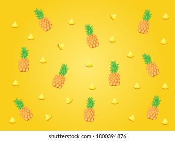 This is pineapple and Vector picture
