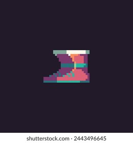 este es el icono del jardín del arte del pixel con el color colorido y este artículo bueno para las presentaciones, pegatinas, iconos, diseño de la camiseta, activo del juego, logotipo y su proyecto