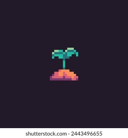 this is pixel art garden icon with colorful color and this item good for presentations,stickers, icons, t shirt design,game asset,logo and your project