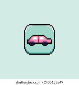 this is pixel art icon with colorful color and green background ,this item good for presentations,stickers, icons, t shirt design,game asset,logo and your project.