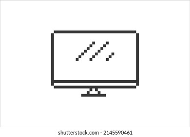 This is a pixel art style icon, computer icon. 
