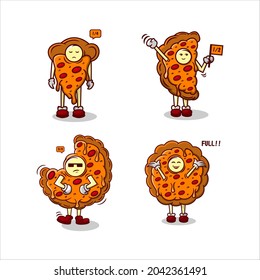este es un icono de un personaje de pizza