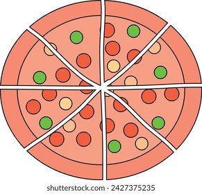 Das ist ein Pizza-Icon