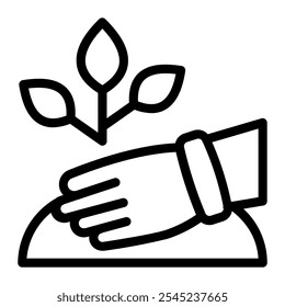 This Planting trees icon is suitable for volunteer, humanitarian and help people, etc.