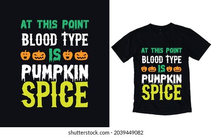 At this point blood type is pumpkin spice