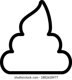 Este icono de poop se puede usar para varios fines 