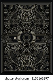 This “Steampunk poster template” are perfect for using on shirt design, poster, CD/DVD cover, skate desk and other creative applications.