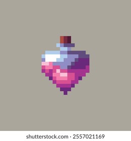 this is potion icon in pixel art, this item good for presentations,stickers, icons, t shirt design,game asset,logo and your project.