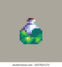 this is potion icon in pixel art, this item good for presentations,stickers, icons, t shirt design,game asset,logo and your project.