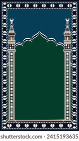 This pray mat design for Islamic work.