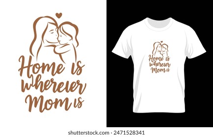 This premium typography t-shirt design showcases a modern and stylish font, perfect for making a bold statement. Ideal for fashion-forward individuals, this design seamlessly blends creativity.
