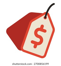 Esta ilustración de la etiqueta de Precio es conveniente para el viernes negro.