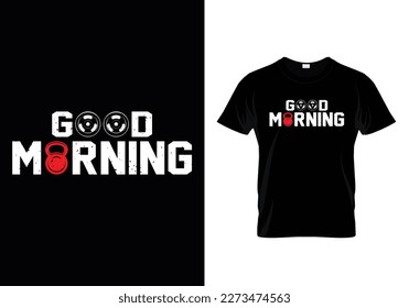 This Print Ready Editable Gym T-Shirt Design will Make Your T-shirt Designs Stand out like never before, Design is perfect for print and merchandising.