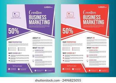 This is a print ready flayer design. You can use it for
Corporate business flyer template design for  marketing, business proposal, promotion, advertise, publication, cover page. digital marketing 
