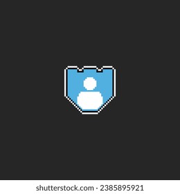 this is privacy icon in pixel art with simple color and black background ,this item good for presentations,stickers, icons, t shirt design,game asset,logo and your project