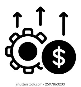 This Productivity icon is suitable for Business, Business Operation, etc