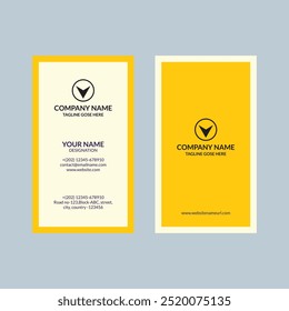 This is a professional Business Card Design Template suitable for all corporate businesses.