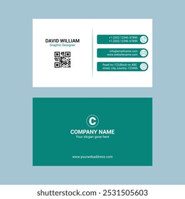 This is a professional Business Card Design Template suitable for all corporate businesses.