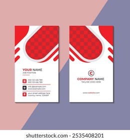 This is a professional Business Card Design Template suitable for all corporate businesses.