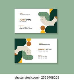 This is a professional Business Card Design Template suitable for all corporate businesses.