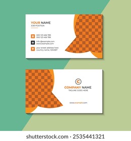 This is a professional Business Card Design Template suitable for all corporate businesses.