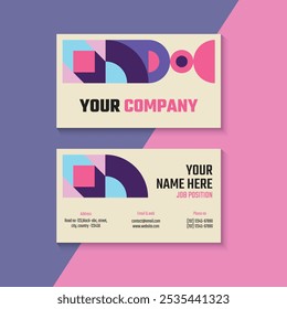 This is a professional Business Card Design Template suitable for all corporate businesses.