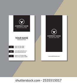 This is a professional Business Card Design Template suitable for all corporate businesses.