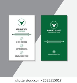 This is a professional Business Card Design Template suitable for all corporate businesses.