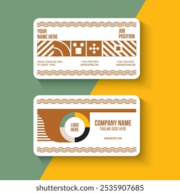 This is a professional Business Card Design Template suitable for all corporate businesses.