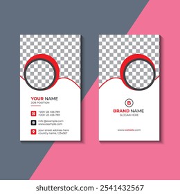 This is a professional Business Card Design Template suitable for all corporate businesses.