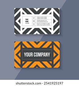 This is a professional Business Card Design Template suitable for all corporate businesses.