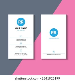 This is a professional Business Card Design Template suitable for all corporate businesses.