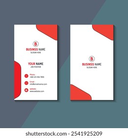 This is a professional Business Card Design Template suitable for all corporate businesses.