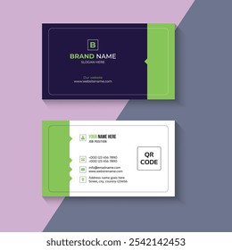 This is a professional Business Card Design Template suitable for all corporate businesses.