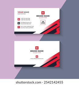 This is a professional Business Card Design Template suitable for all corporate businesses.