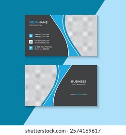 This is a professional Business Card Design Template suitable for all corporate businesses.