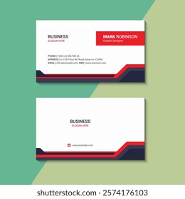 This is a professional Business Card Design Template suitable for all corporate businesses.