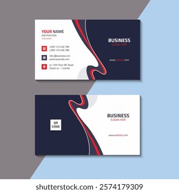 This is a professional Business Card Design Template suitable for all corporate businesses.